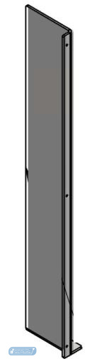 Osłona piły boczna lewa stalowa SBZ 610
